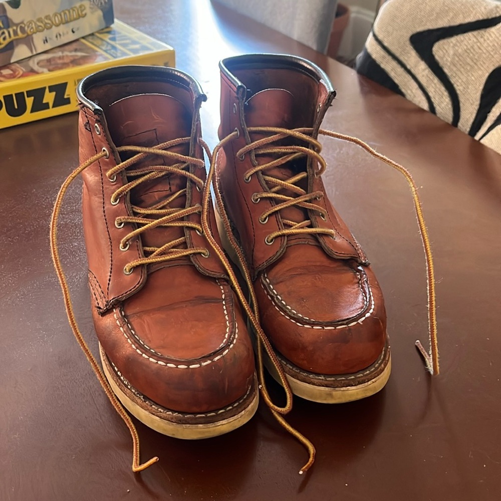 Women’s Red Wing 6” Moc-Toe Boots - Leather, Orzo